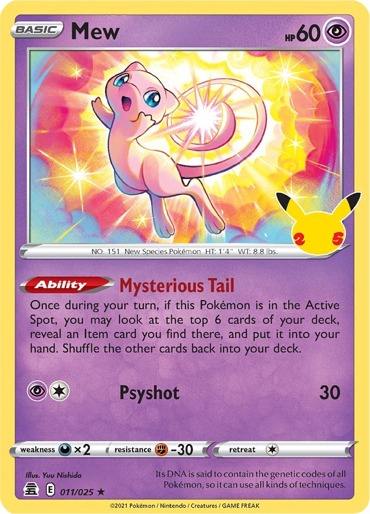 Mew (011/025) (CLB)